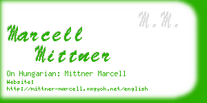 marcell mittner business card